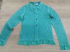 L/Sシャーリングフリルシャツ|PEPLUM