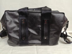 角ボストンバッグ|森野帆布×カワニシカバン