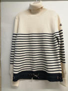 ボーダー切り替えニット|MONCLER