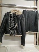 ムートンジャケットセットアップ|JUNKO SHIMADA