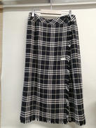 チェック柄巻きスカート|BURBERRY