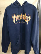 フレイムロゴプルパーカー|THRASHER