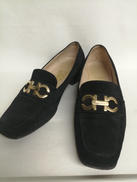 スウェードパンプス|salvatore ferragamo