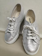 グリッターローカットスニーカー|SUPERGA
