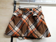 チェックウールミニスカート|BURBERRY BLUE LABEL