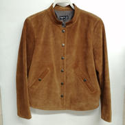 SUEDE LEATHER JAKET|AGNES B.