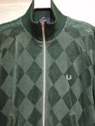 ベロアトラックジャケット|FRED PERRY