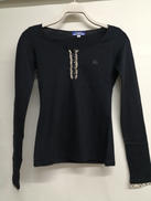 L/Sヘンリーネックカットソー|BURBERRY BLUE LABEL