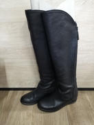レザーロングブーツ|EMIKO KAMISHIMA