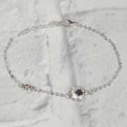 フラワーモチーフブレスレット|-