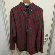 ボタンダウンチェック柄シャツ|TOMMY HILFIGER