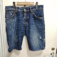 ハーフデニムパンツ|DSQUARED