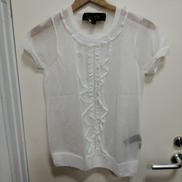 ショートスリーブレースブラウス|COACH