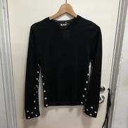 水玉デザインニットプルオーバー|COMME DES GARCONS BRACK