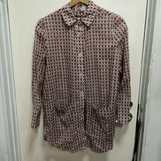 総柄ロングスリーブシャツ|TORY BURCH