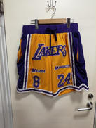 LAKERS バスケショーツ|JUST DON