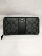 シグネチャー柄ロングウォレット|COACH