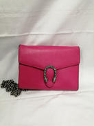 デュオニソスレザーショルダーバッグ|GUCCI