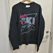 SKIプリントスウェット|VINTAGE