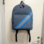 MK柄レザーバックパック|MICHAEL　KORS