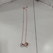 リボンモチーフネックレス|SWAROVSKI