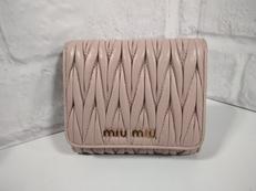 マテラッセ三つ折り財布|MIUMIU