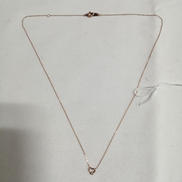 K10トップハートモチーフネックレス|ー