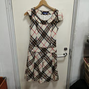 チェック柄半袖ワンピース|BURBERRY BLUE LABEL