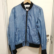 デニムプリントMA-1JK|DIESEL