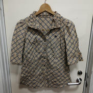 チェック柄ワンポイントSSシャツ|BURBERRY BLUE LABEL