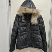 ファーフードダウンジャケット|BURBERRY BLUE LABEL