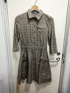 七分袖チェックワンピース|BURBERRY BLUE LABEL