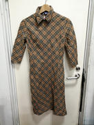 チェック柄ウールワンピース|BURBERRY BLUE LABEL