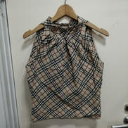 ホルターネックノースリーブシャツ|BURBERRY BLUE LABEL