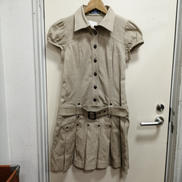 ベルト付きSSワンピース|BURBERRY BLUE LABEL