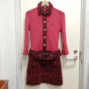 ブルーボタンワンピース|BURBERRY BLUE LABEL