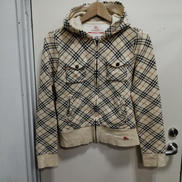 チェック柄パーカー|BURBERRY BLUE LABEL