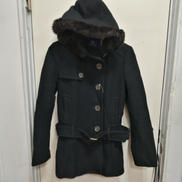 ファーフードウールジャケット|BURBERRY BLUE LABEL