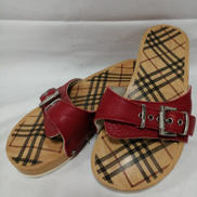 ウッドソールサンダル|BURBERRY