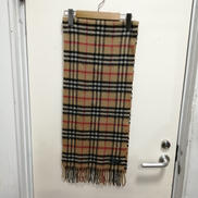 チェック柄カシミヤマフラー|BURBERRYS