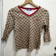 Vネックカットソー|BURBERRY BLUE LABEL