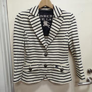 ボーダーテーラードジャケット|BURBERRY BLUE LABEL