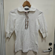 ポイントフリル七分袖シャツ|BURBERRY BLUE LABEL