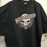 スカルプリントTシャツ|HARLEY DAVIDSON