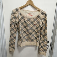 オフショルダースエットカットソー|BURBERRY