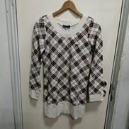 Vネックチュニックワンピース|BURBERRY