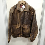 レザーフライトジャケット|ー