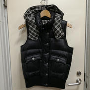 フーディーダウンベスト|BURBERRY BLUE LABEL