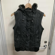 ノースリーブレザージャケット|BLINK