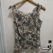 ノースリーブフリルシャツ|BURBERRY